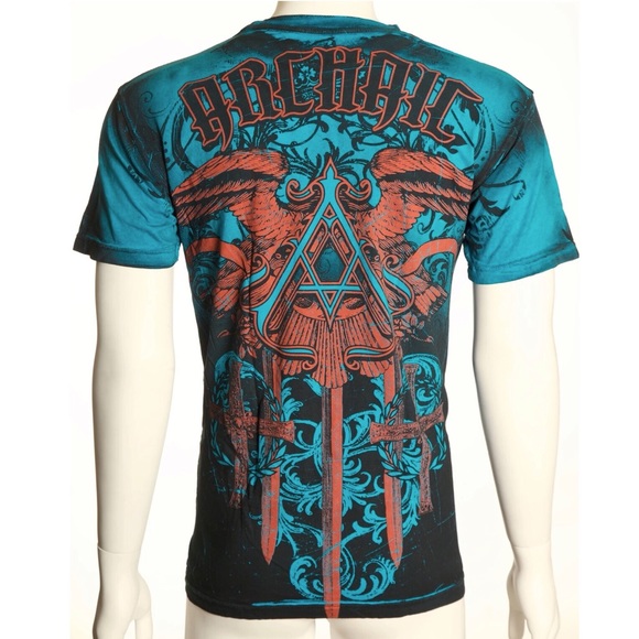 Archaic By Affliction Men's T-Shirt DAVENTRY - Picture 8 of 9